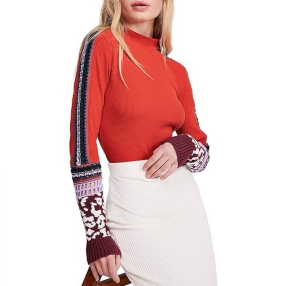 Free People Switch It Up Thermal Top Women's/ Medium